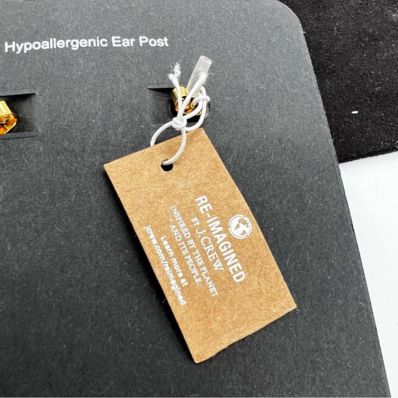 NWT J. Crew Cream Freshwater Pearl Dangle Earrings - Picture 5 of 7